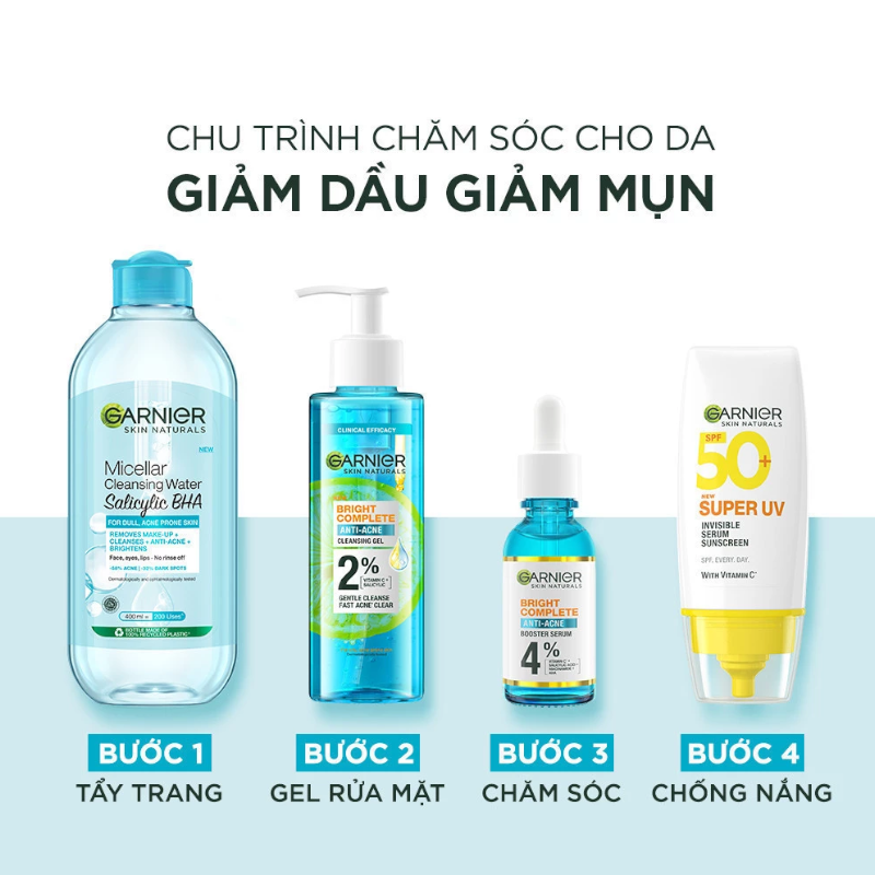 Gợi ý vị trí serum trong routine giảm dầu giảm mụn