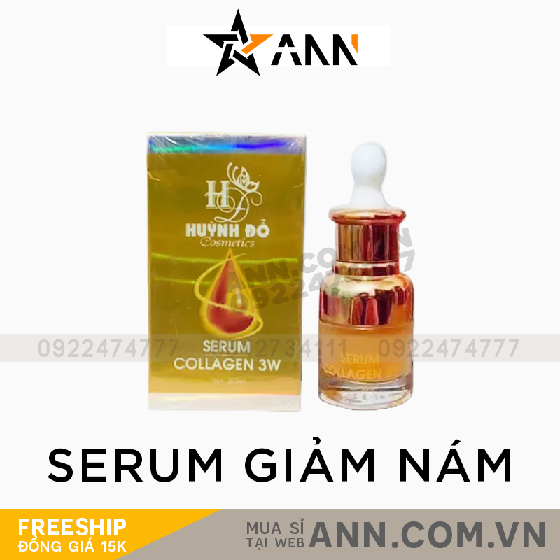 Serum Collagen 3W Huỳnh Đỗ 30ml
