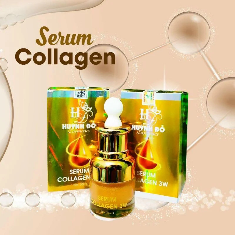 Serum Collagen 3W Huỳnh Đỗ 30ml