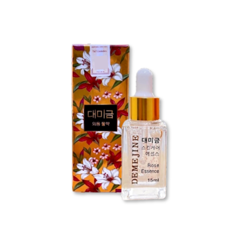 Serum Giảm Nám Demejine Rose Essence 15ml phù hợp để tham khảo khi chọn demejine