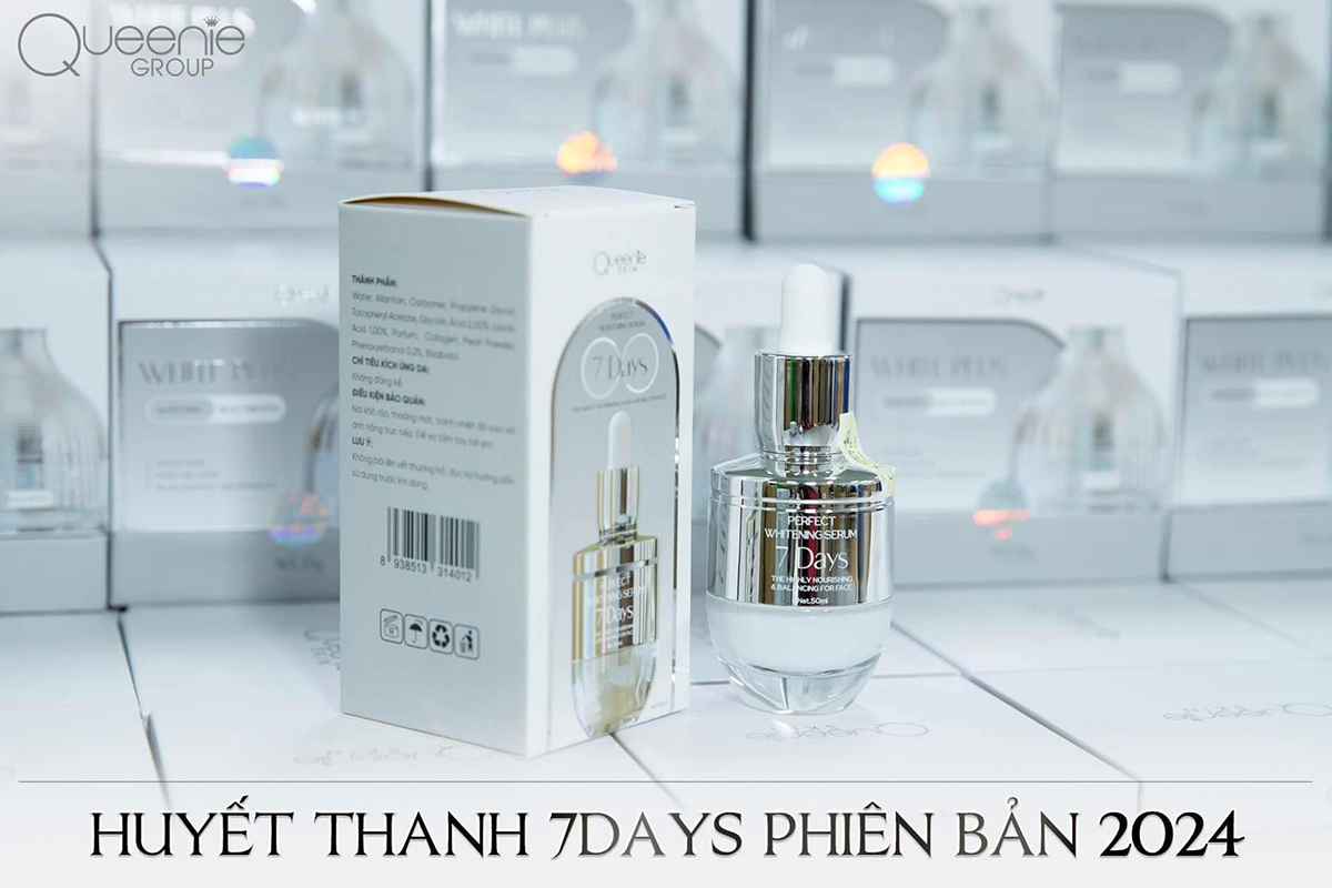 Serum Huyết Thanh Queenie Skin 7Days 50ml