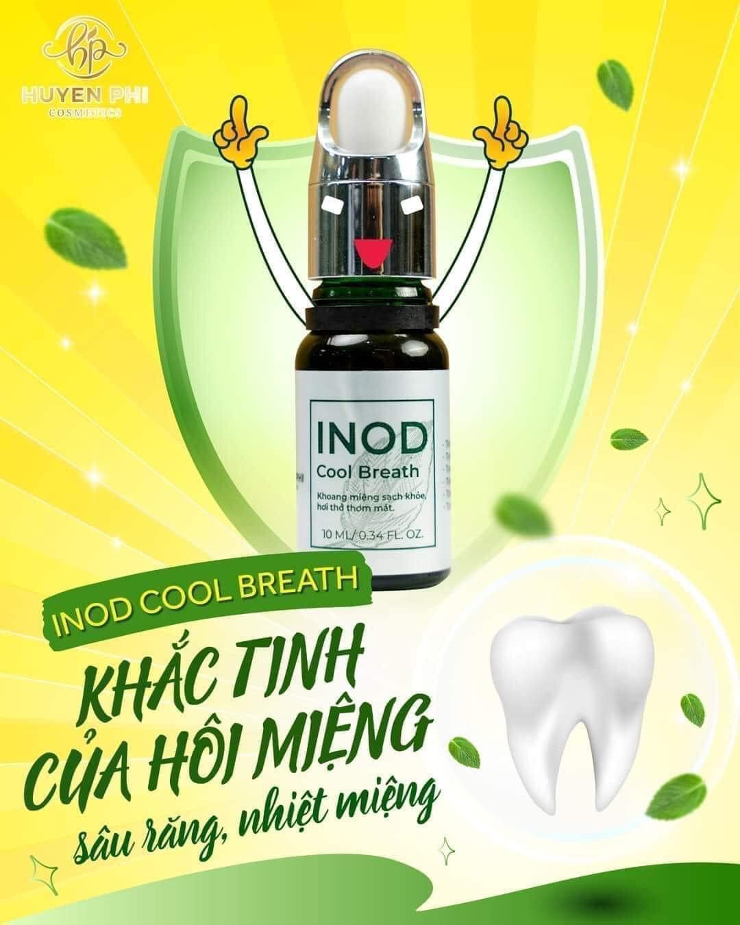 Serum thơm miệng INOD Cool Breath Huyền Phi 10ml