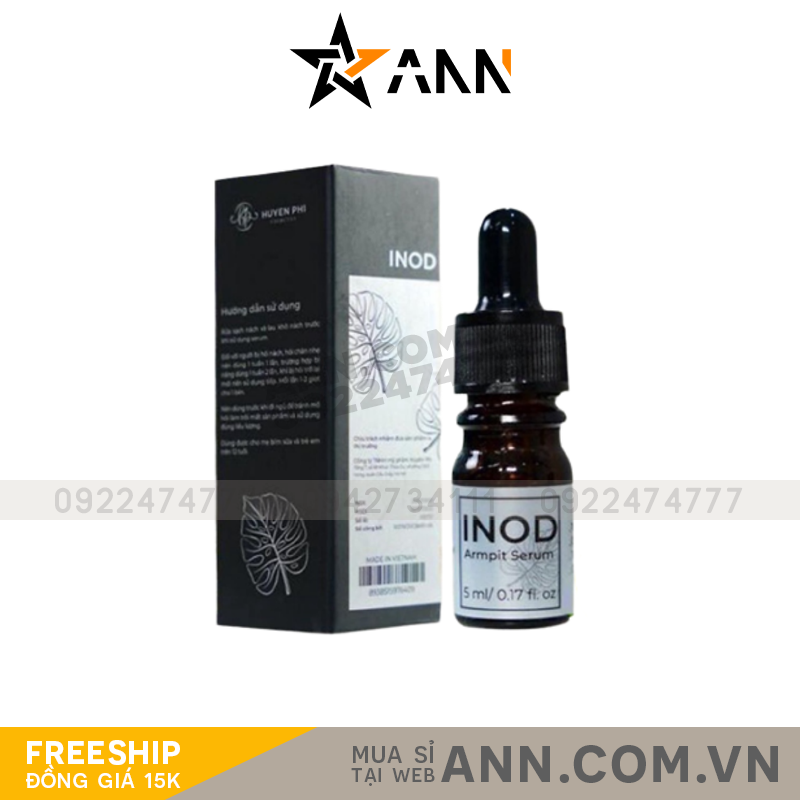 Serum INOD khử mùi hôi nách và hôi chân 5ml Chân Huyền Phi Cosmetics