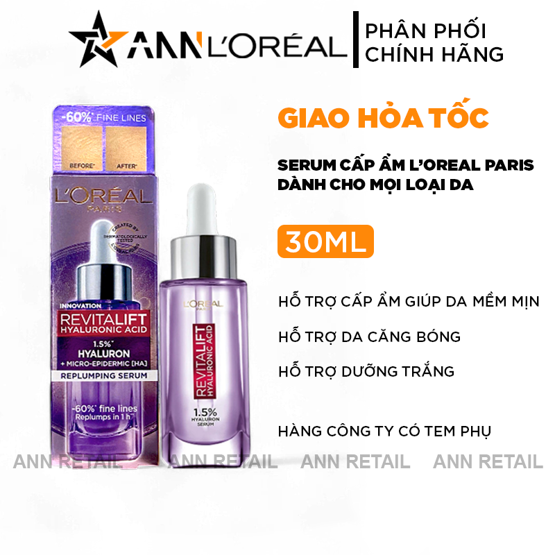 Serum L'Oreal Paris Revitalift Hyaluronic Acid