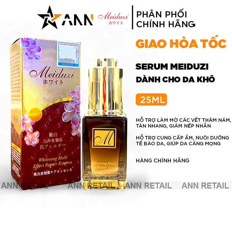 Hình sản phẩm kèm thông tin dung tích 25ml và công dụng nổi bật