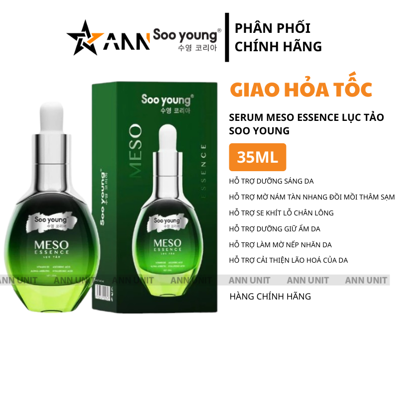Ảnh minh họa các điểm nổi bật của serum 35ml