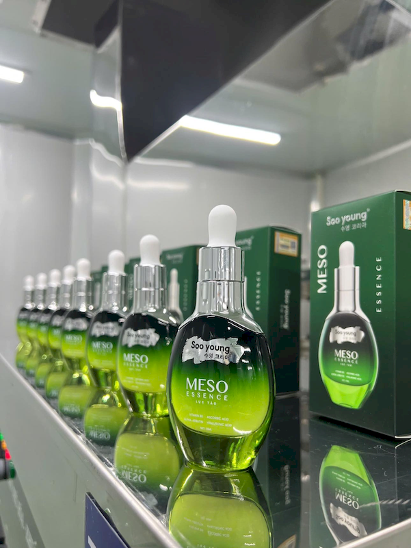 Serum Meso Essence Lục Tảo Soo Young 35ml Phiên Bản Mới