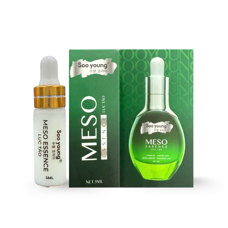 Khám phá Serum Meso Essence Lục Tảo Soo Young Mini 5ml - Dành Cho Da Nám thuộc nhóm mỹ phẩm soo young