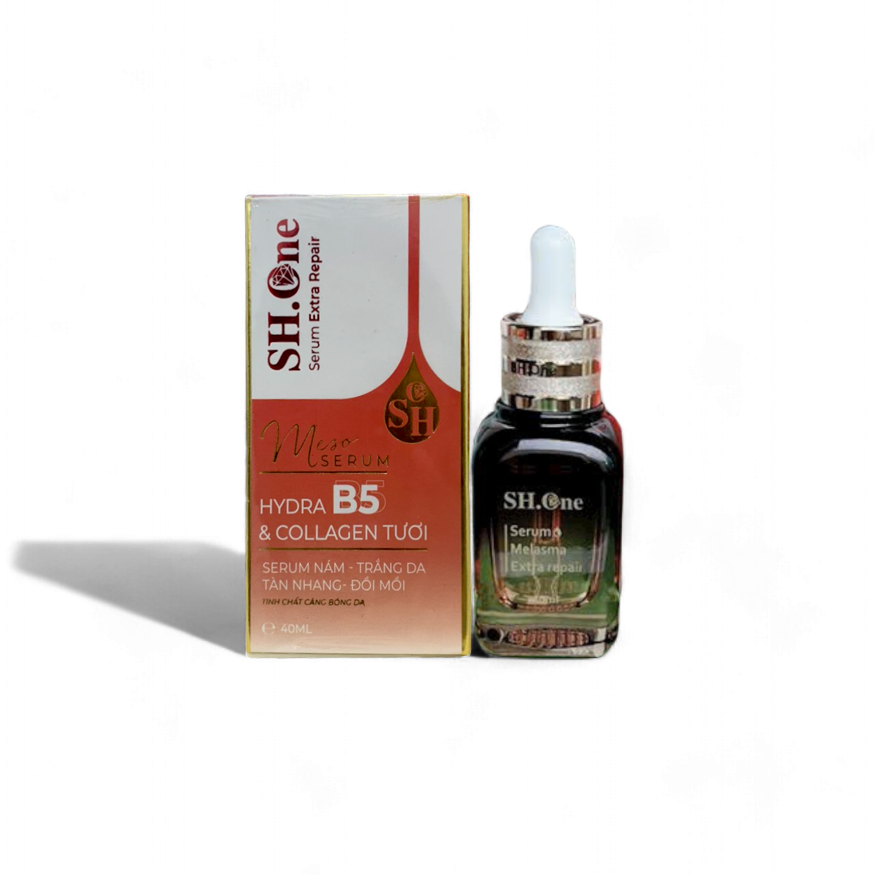 Serum Meso SH One Màu Đỏ Hydra B5 Collagen Tươi Hỗ Trợ Da Nám – một lựa chọn đáng tham khảo trong mỹ phẩm sh one