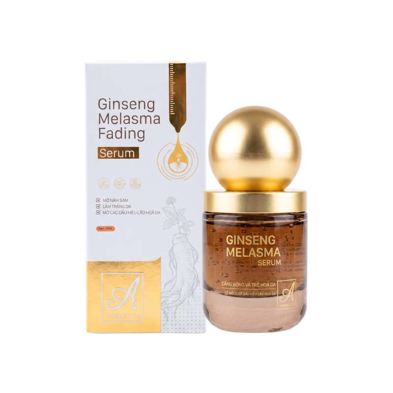 Serum Nám A Ginseng Melasma Fading Serum Cosmetic Phương Anh 35ml - Serum A Mỹ Phẩm Phương Anh - Phiên Bản Mới phù hợp để tham khảo khi chọn a cosmetics