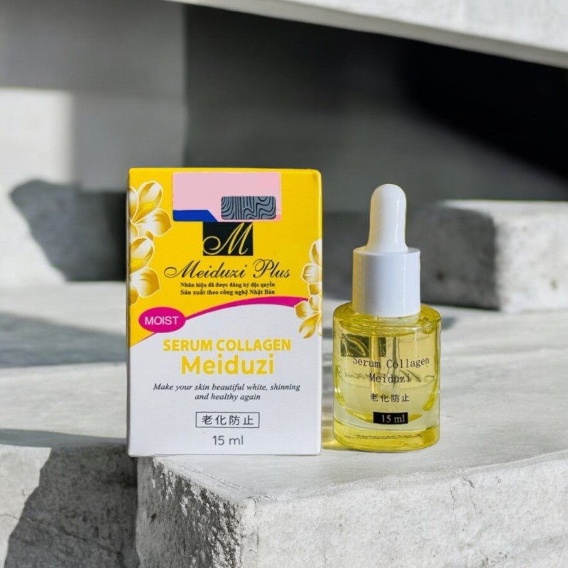 Bao bì hộp và chai nhỏ giọt của serum 15ml