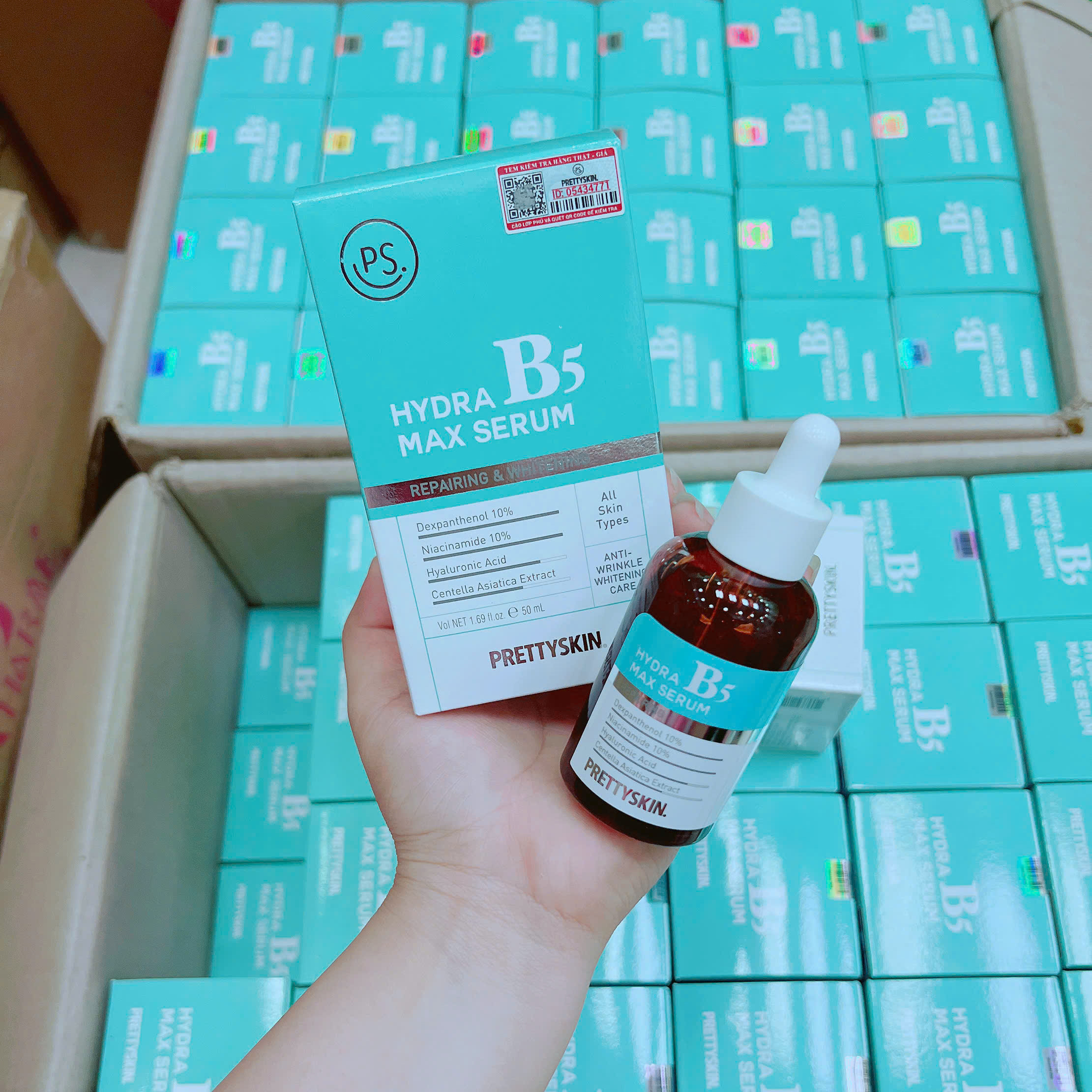 Serum phục hồi da Hydra B5 Max Serum Prettyskin 50ml