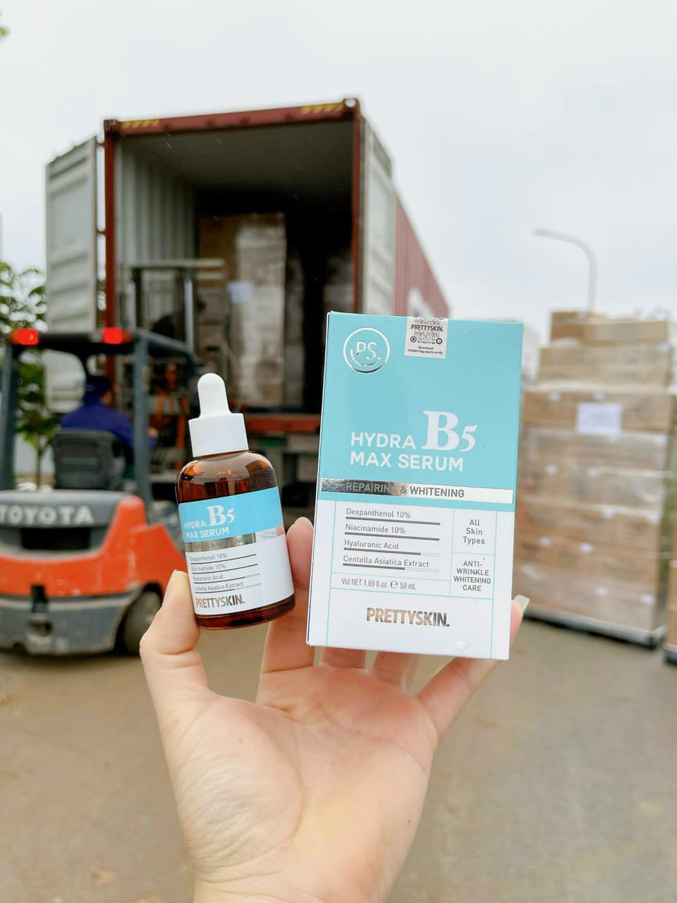 Serum phục hồi da Hydra B5 Max Serum Prettyskin 50ml