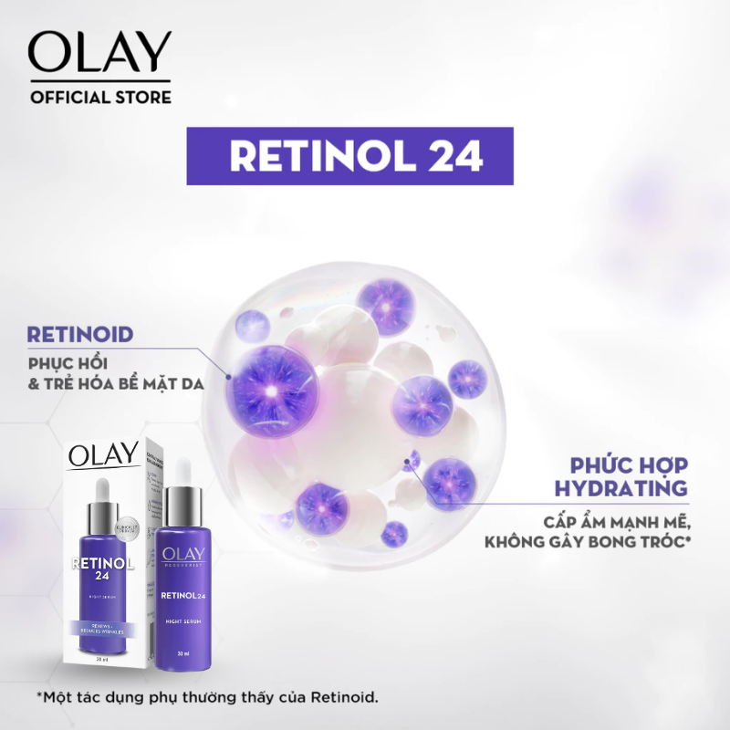 Serum Olay Retinol 24 Night Serum 30ml