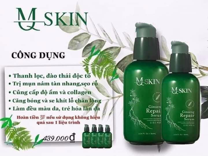 Serum thay da nhân sâm MQ Skin Ginseng Repair Serum 80ml