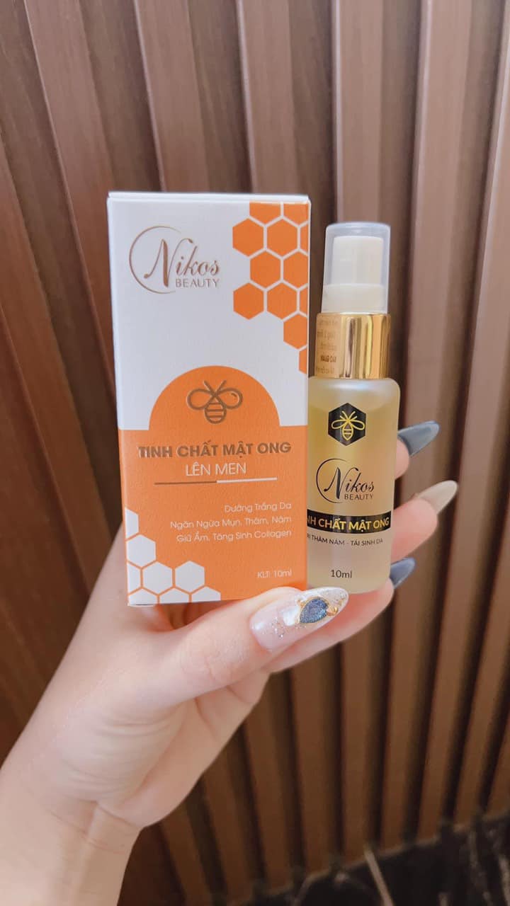 Serum Tinh Chất Mật Ong Lên Men Nikos Beauty Phiên Bản Mới 10ml
