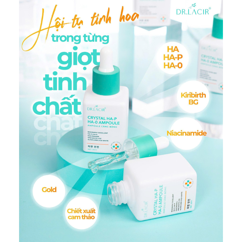 Serum Tinh Thể Vàng Dr Lacir