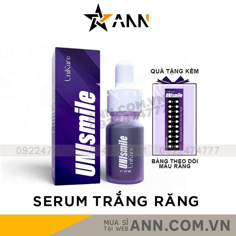 Serum Hỗ Trợ Trắng Răng Unismile UniKare 10ml