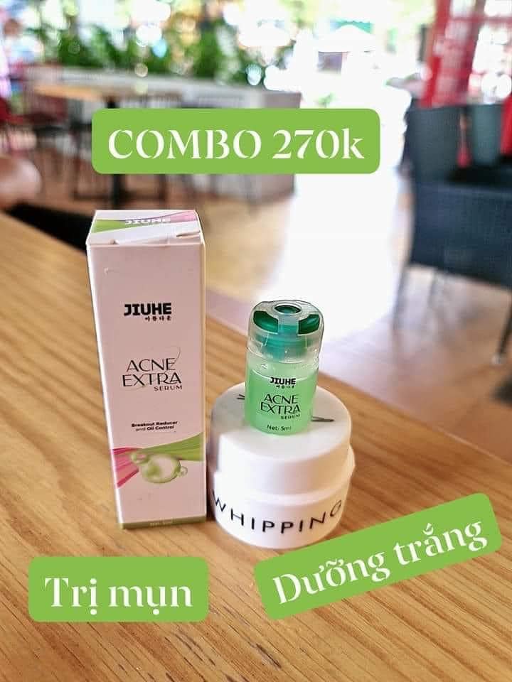 Serum giảm mụn Jiuhe Acne Extra 5ml Extra Thanh Tô Cosmetics