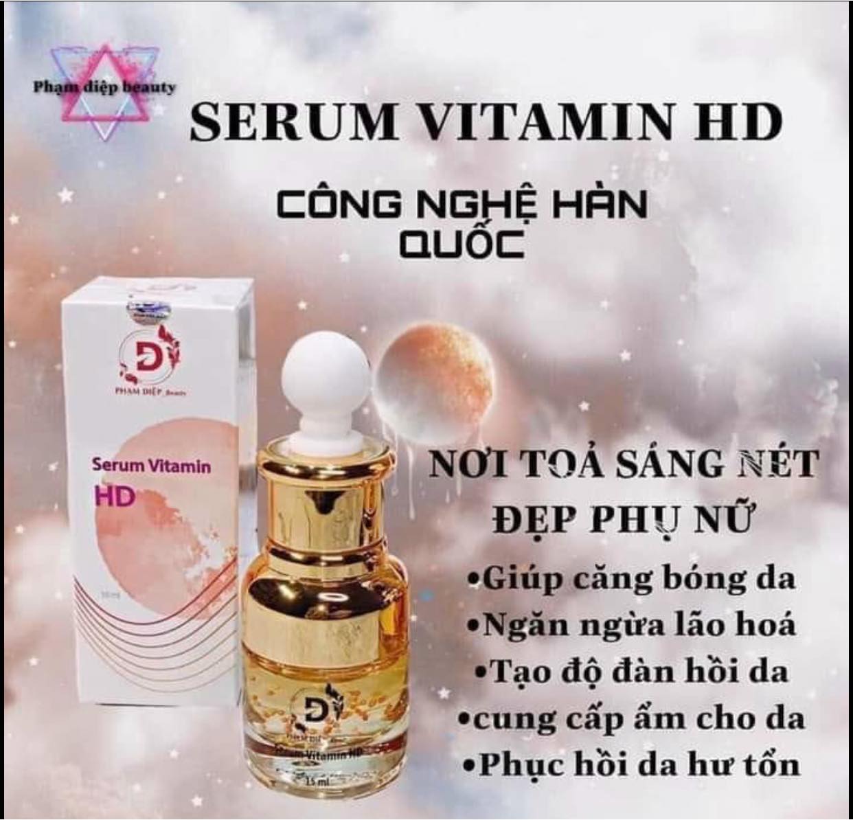 Serum Vitamin HD Phạm Điệp Beauty 15ml