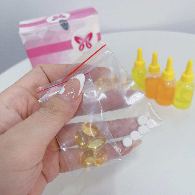 Set 1 Kích Trắng Da Vitamin X10 M.Y.�