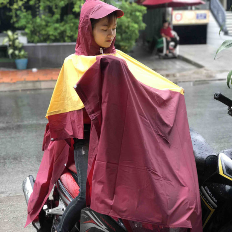 Áo mưa cánh dơi Honda vải polyester chống thấm nước
