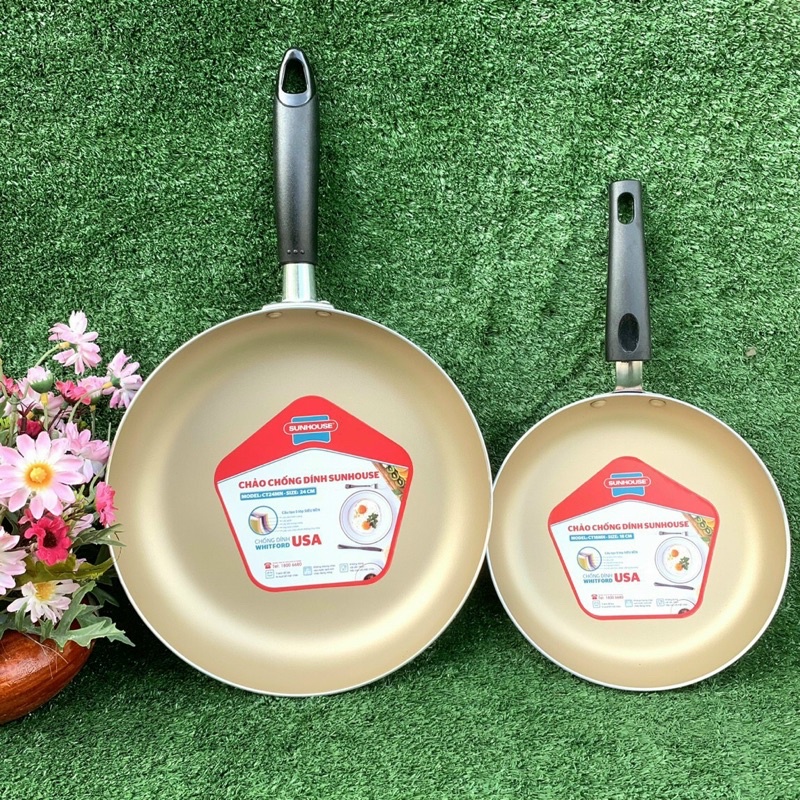 Mặt chảo và tem nhận diện sản phẩm