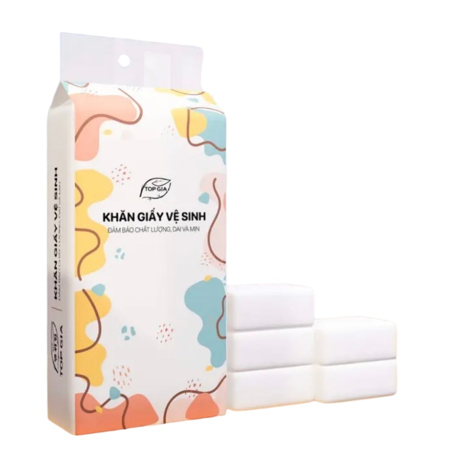 Set 4 Túi Khăn Giấy Rút Treo Tường 4 Lớp Top Gia 1 Túi 1280 Tờ Đa Năng 34x8x16cm – một lựa chọn đáng tham khảo trong top gia