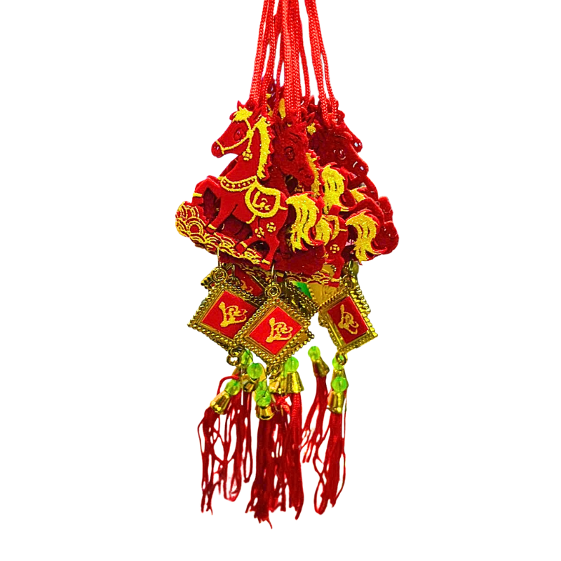 Set 10 Liễn Con Ngựa Treo Trang Trí Nhà Cửa - Liễn Treo Cây – một lựa chọn đáng tham khảo trong Quà tặng, phụ kiện
