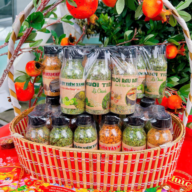 Set 6 Hũ Muối Lục Vị 100g