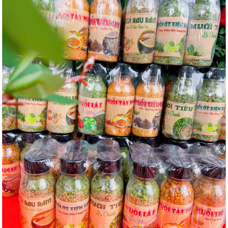 Set 6 Hũ Muối Lục Vị 100g