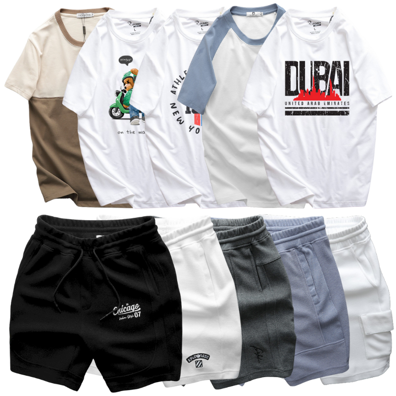 Một số mẫu áo và quần short trong bộ sưu tập