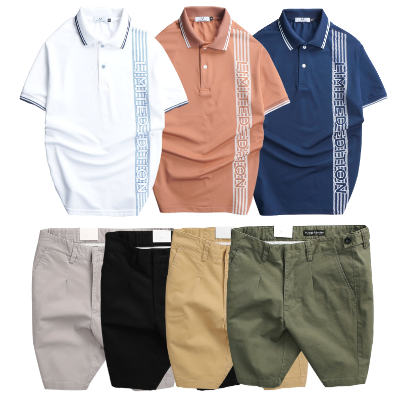 Các phối màu áo và quần để dễ chọn theo sở thích