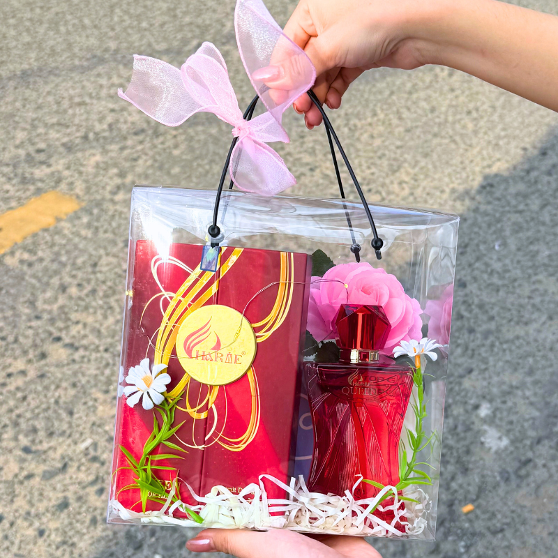 Set Giỏ Quà Tặng Nước Hoa Charme Queen Mùi Nữ Phiên Bản Mới 100ml phù hợp để tham khảo khi chọn Quà tặng 20/10
