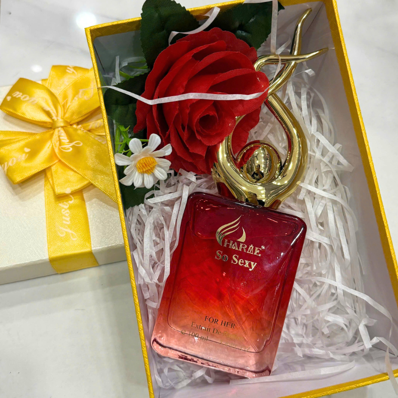 Cận cảnh chai nước hoa Charme So Sexy 100ml trong hộp quà
