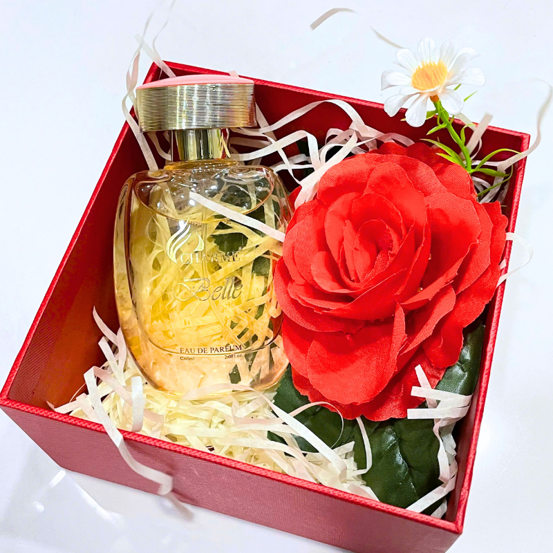 Set Hộp Quà Tặng Nước Hoa Nữ Charme Belle 60ml - Hộp Hoa Rơm Nhiều Màu – một lựa chọn đáng tham khảo trong Quà tặng 20/10