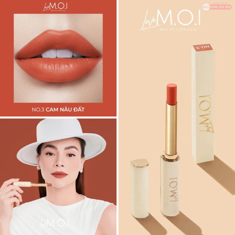 Set Hộp Quà Tặng Son Thỏi Love M.O.I Phiên Bản Giới Hạn Hộp Hoa Rơm Nhiều Màu