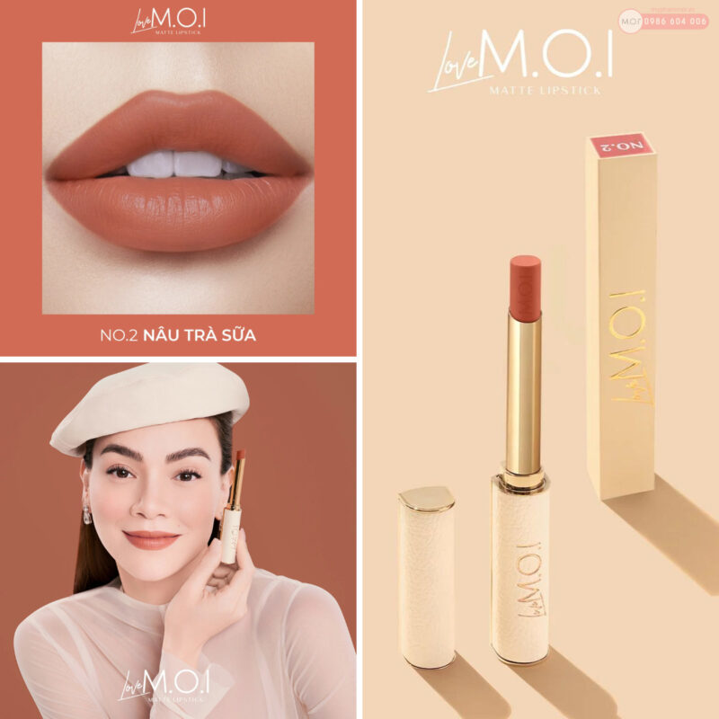 Set Hộp Quà Tặng Son Thỏi Love M.O.I Phiên Bản Giới Hạn Hộp Hoa Rơm Nhiều Màu