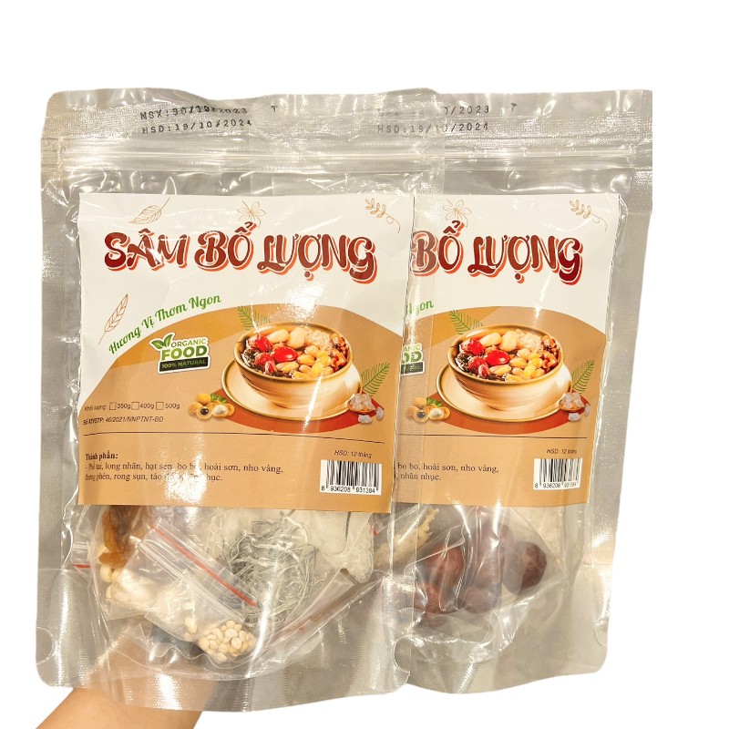 Khám phá Set Sâm Bổ Lượng Hương Vị Thơm Ngon 350g thuộc nhóm Gạo, bột, đồ khô, nguyên liệu