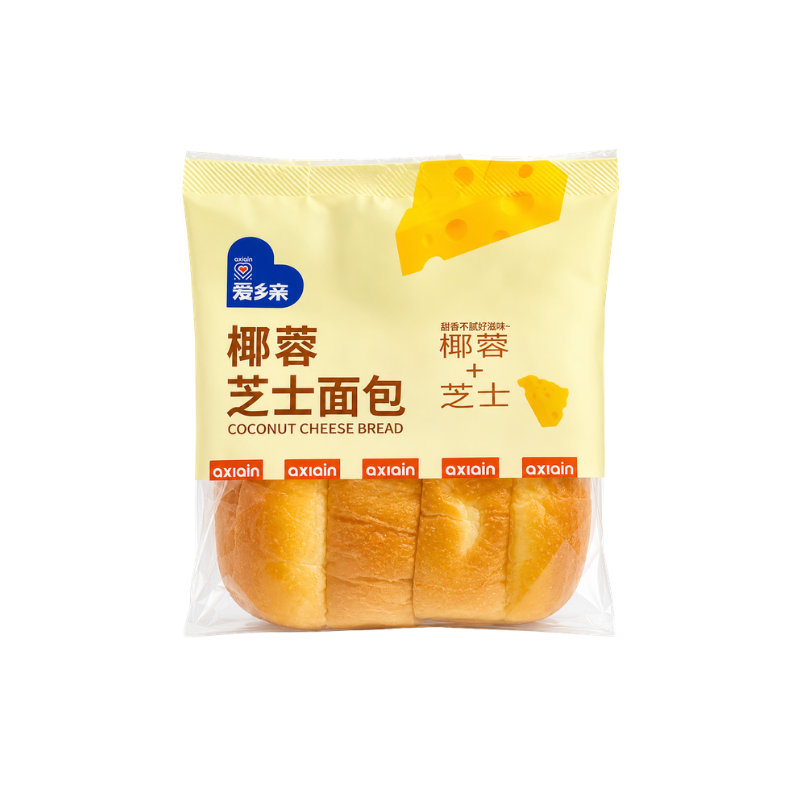 1 Cái Bánh Mì Đôi AXIQIN Phô Mai Dừa phù hợp để tham khảo khi chọn AXIQIN