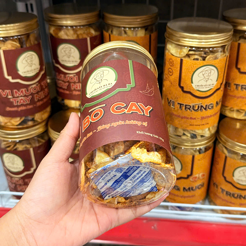 Snack Chuối Sấy Giòn Vị Muối Tôm Tây Ninh 150g