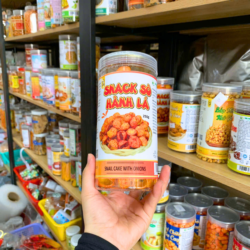 Hình mặt trước hộp pet 250g