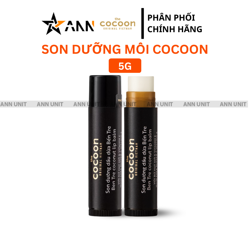 Son dưỡng dầu dừa Bến Tre Cocoon 5g