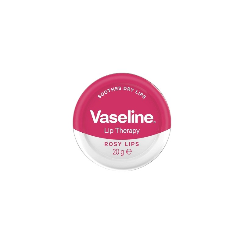 Hình ảnh Son Dưỡng Môi Vaseline Hộp Thiếc Màu Hồng Lip Therapy Rosy Lips 20g trong bộ sưu tập Son môi, dưỡng môi