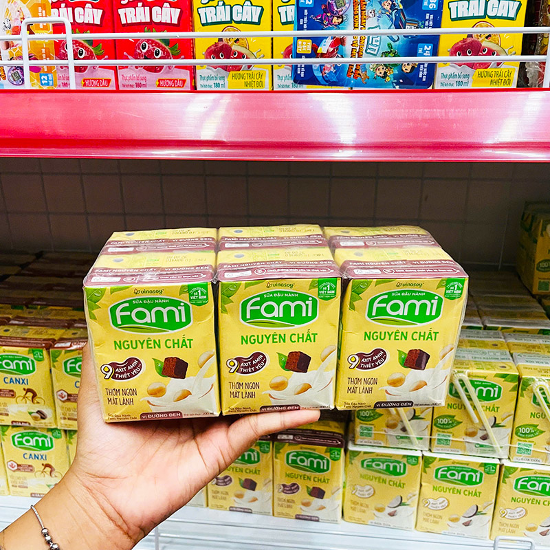Sữa Đậu Nành FAMI Vị Socola Lốc 6 Hộp (200ml/Hộp) – một lựa chọn đáng tham khảo trong Sữa, ngũ cốc, ca cao