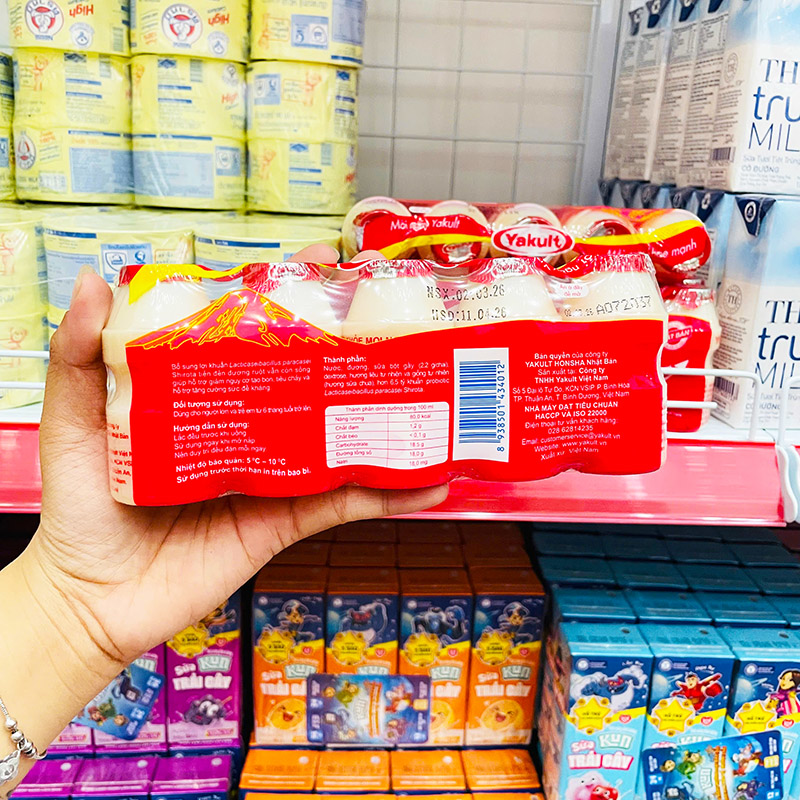 Thông tin hướng dẫn sử dụng và bảo quản trên bao bì
