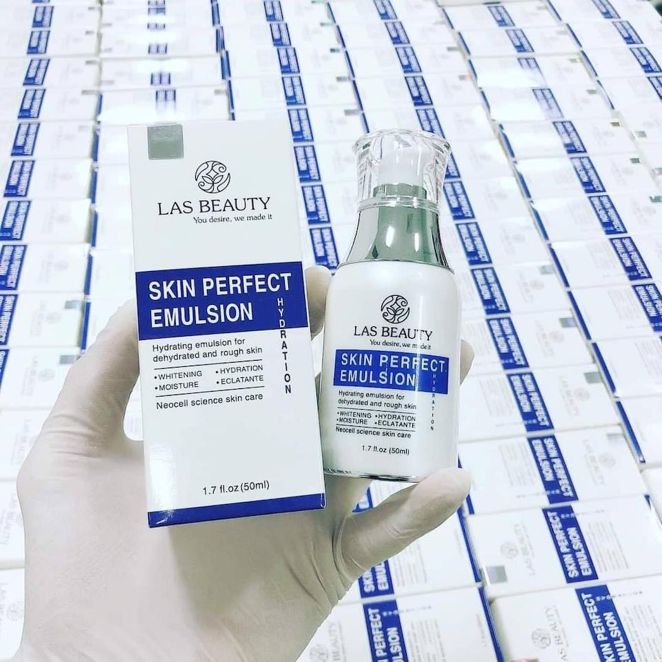 Hình chai và hộp sản phẩm dung tích 50ml