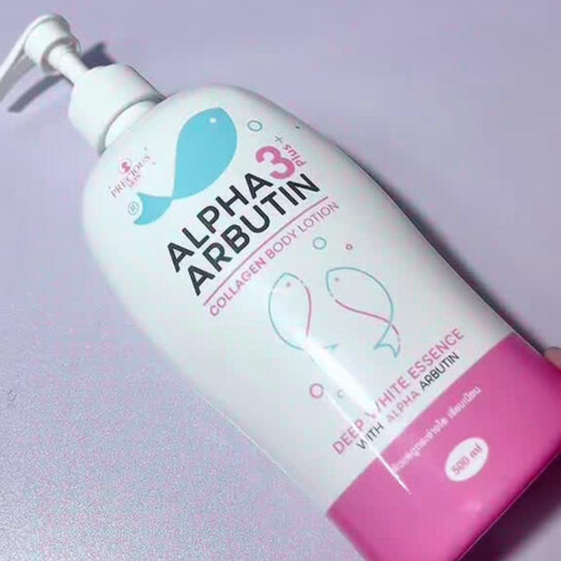 Sữa Dưỡng Thể Alpha Arbutin 3 Plus Collagen Body Lotion 500ml Precious Skin