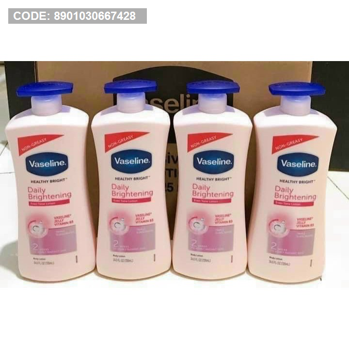 Sữa dưỡng thể Vaseline Healthy Bright Daily Brightening 750ml