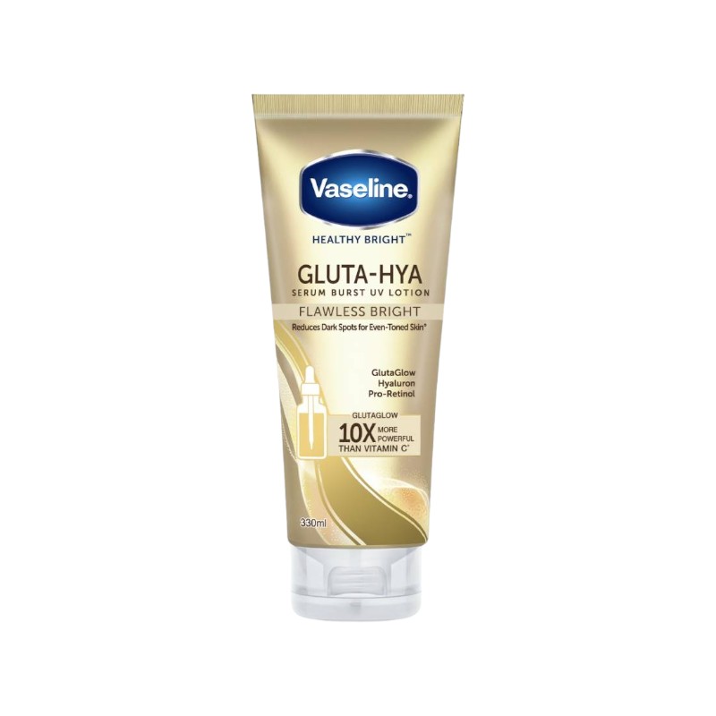 Sữa Dưỡng Thể Vaseline 10X Vàng Healthy Bright Gluta Hya Serum Flawless Glow 330ml (Hàng nhập khẩu có tem phụ) phù hợp để tham khảo khi chọn vaseline
